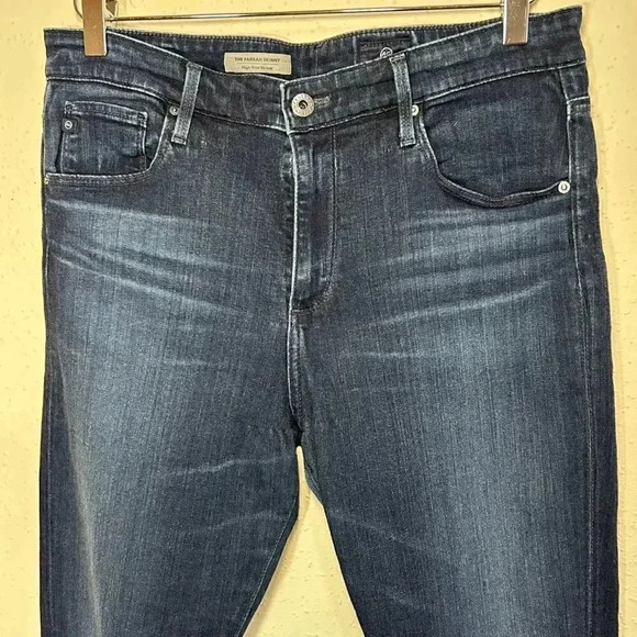 AG Adriano Goldschmied The Farrah Size 32R High Rise Skinny Jean Date Night - Picture 4 of 13